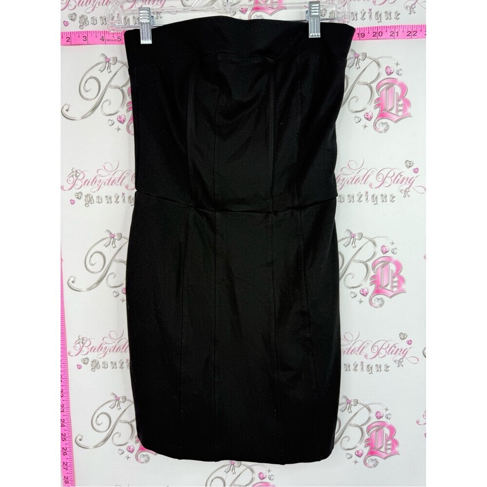 Perfect stranger dress Classic Strapless Black Sheath Dress